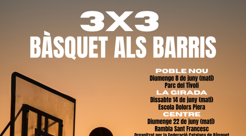 El bàsquet popular arriba als barris de Vilafranca aquest estiu amb els tornejos 3×3