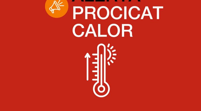 Activat el pla Pla PROCICAT per les altes temperatures