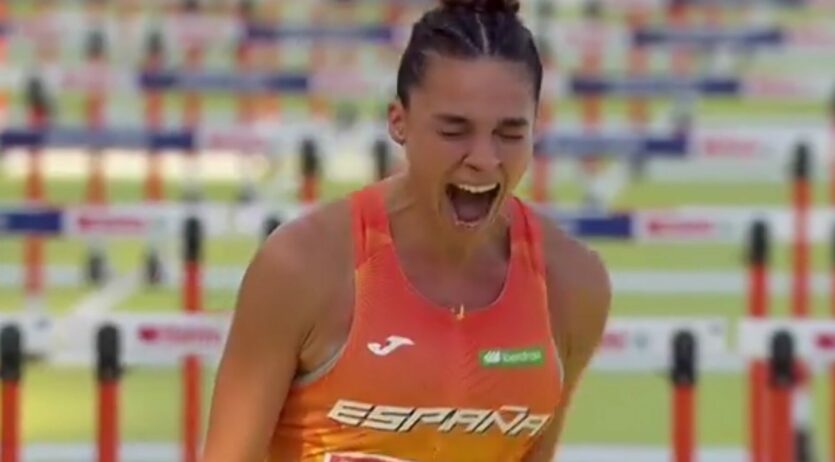 Xènia Benach baixa de 13 segons en els 100m tanques per primera vegada