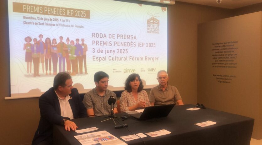 23 treballs opten als Premis Penedès de Recerca de l’Institut d’Estudis Penedesencs 2025