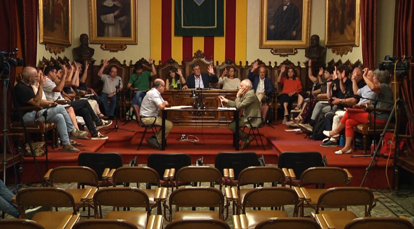 L’Ajuntament aprova una moció per fer front als efectes dels aiguats de dissabte