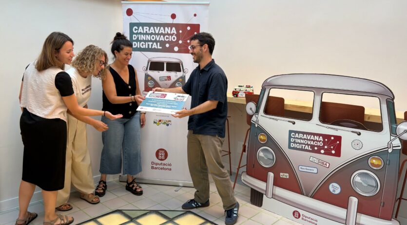 La Caravana d’Innovació Digital de la Diputació de Barcelona fa parada a l’Alt Penedès