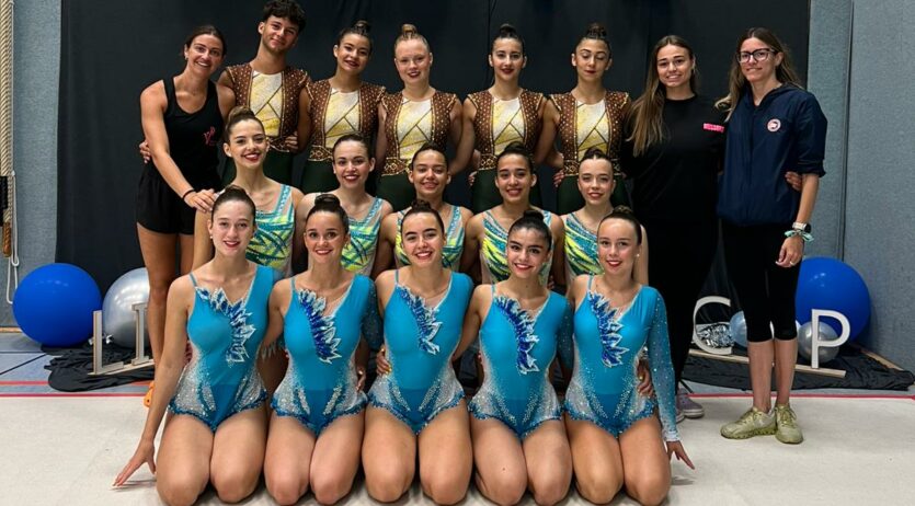 Tres ors pel Club Rítmica Vilafranca a la LIPPE CUP d’Alemanya