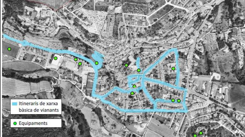 Sant Quintí de Mediona rep l’estudi de mobilitat del municipi
