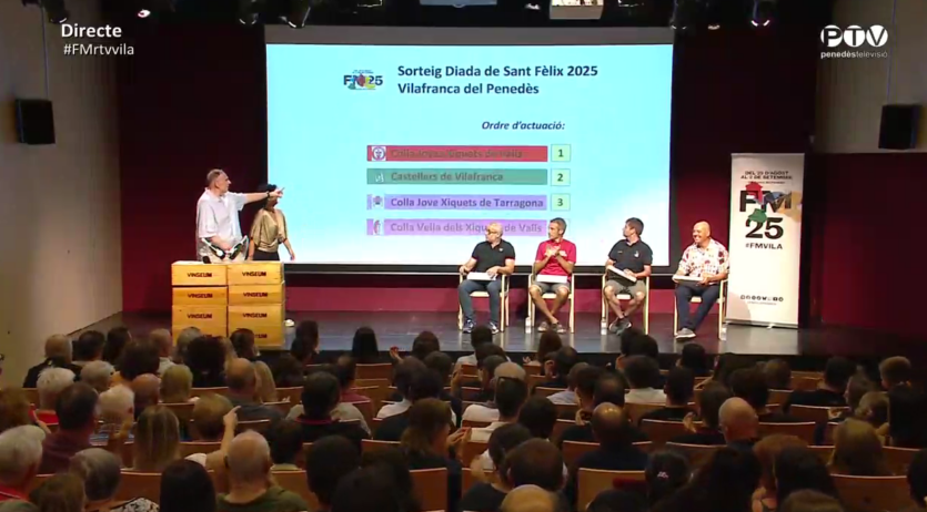 La Colla Joves Xiquets de Valls obrirà la diada de Sant Fèlix 2025