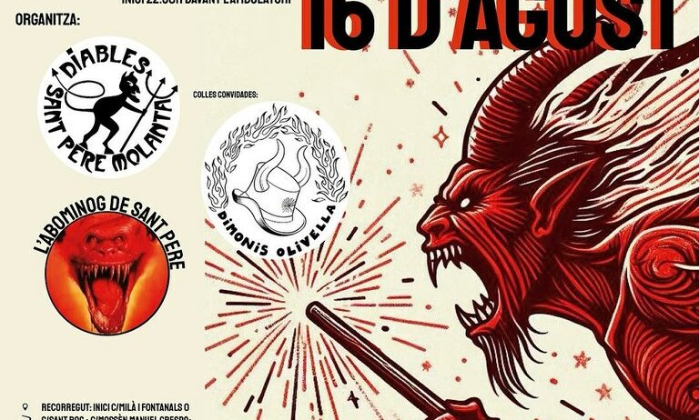 Els Diables de Sant Pere Molanta recuperen els versots per Festa Major
