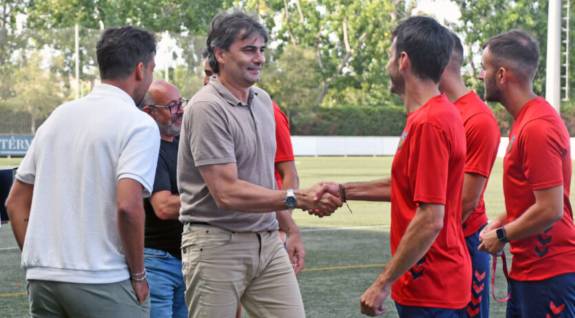Manel Ortiz enceta el seu segon mandat al capdavant del FC Vilafranca