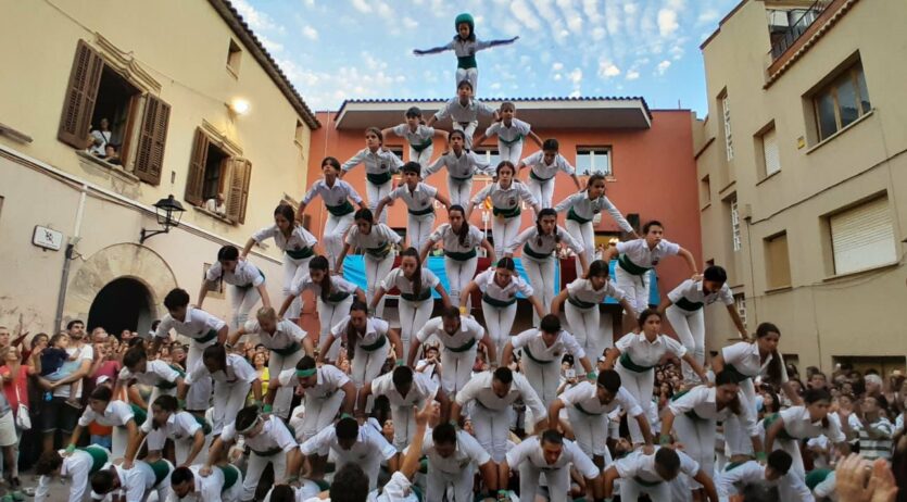 Els Falcons preparen una nova actuació a Sant Quintí prèvia a la Festa Major de Vilafranca
