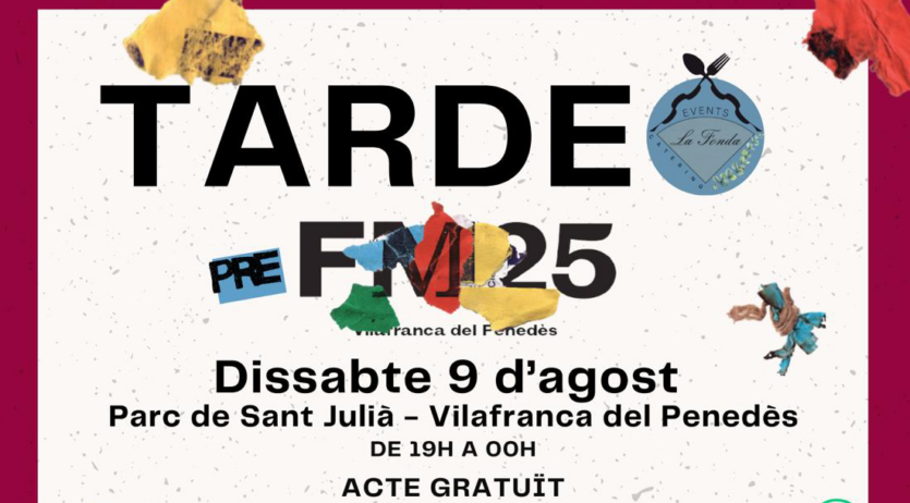 El Parc de Sant Julià acull aquest dissabte un ‘Tardeo’ previ a la Festa Major de Vilafranca