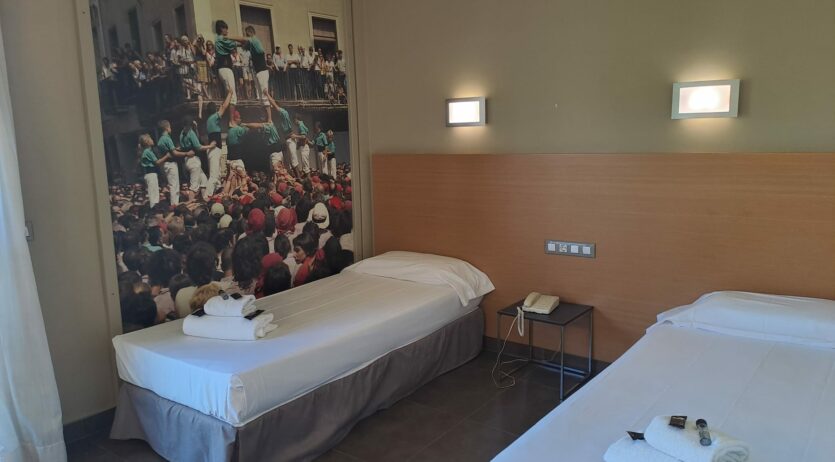 Els hotels del centre de Vilafranca freguen a hores d’ara la plena ocupació per Festa Major