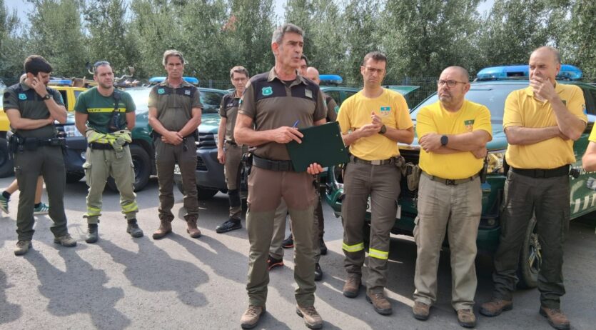 Cinc voluntaris de les ADF del Penedès es dirigeixen cap als incendis de Castella i Lleó