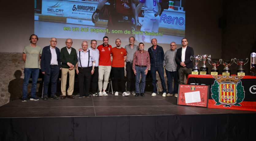 El CE Noia Freixenet presenta la nova versió de l’himne i la cançó del 75è aniversari