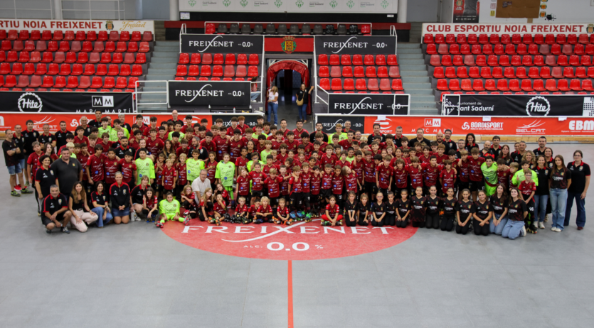 El CE Noia Freixenet presenta els seus equips pel curs 25/26