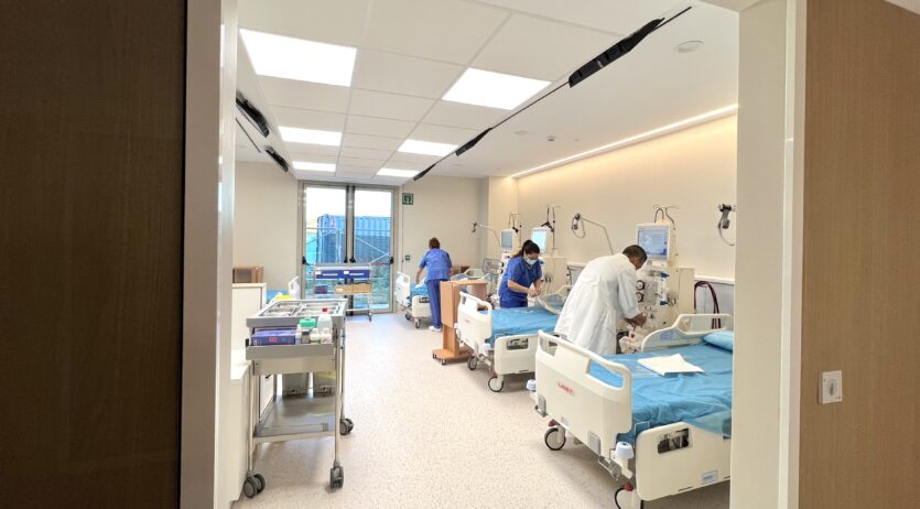 El Servei de Diàlisi de l’Hospital de Vilafranca reprèn l’activitat després de les inundacions