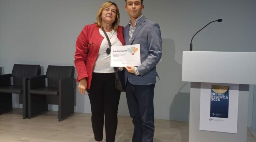 Premi a l’expedient d’un alumne de la seu de Vilafranca de la Facultat d’Infermeria de la URV