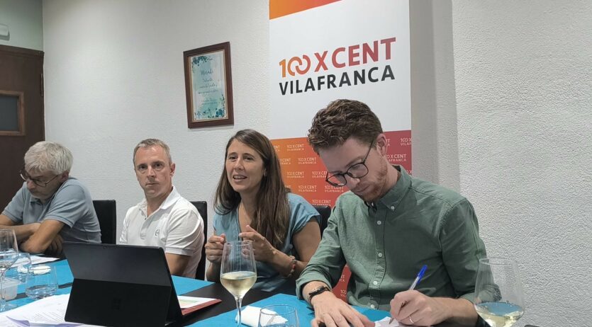 100xCent Vilafranca reclama accions urgents per fer front al canvi climàtic