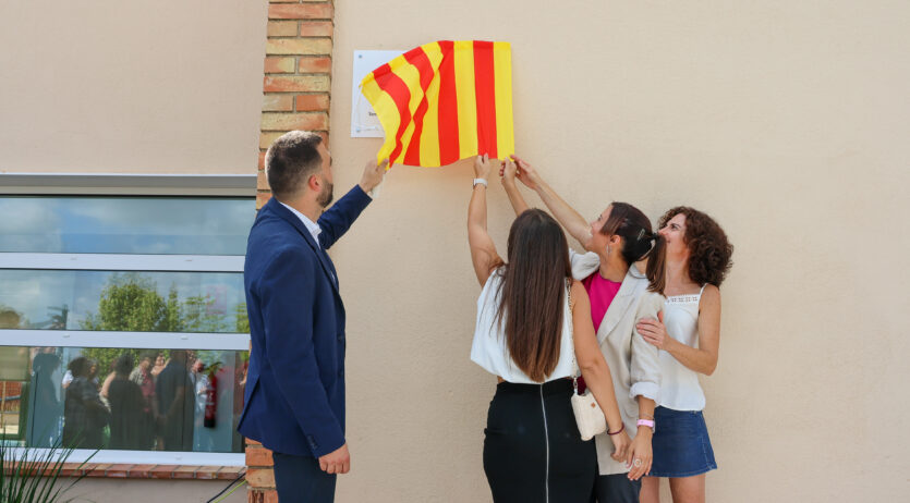 Torrelles inaugura la nova llar d’infants municipal La petita Foix i la plaça Senyoreta Mariana
