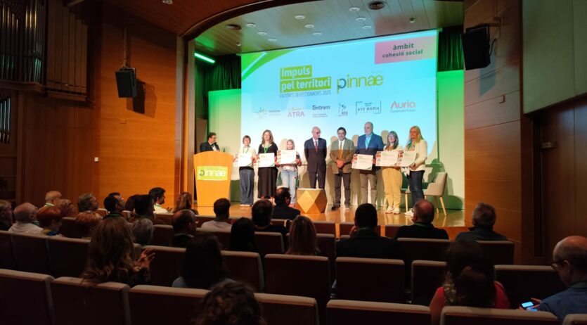 La Fundació Pinnae lliura els ajuts de la 7a Convocatòria d’Impuls pel Territori a 36 entitats
