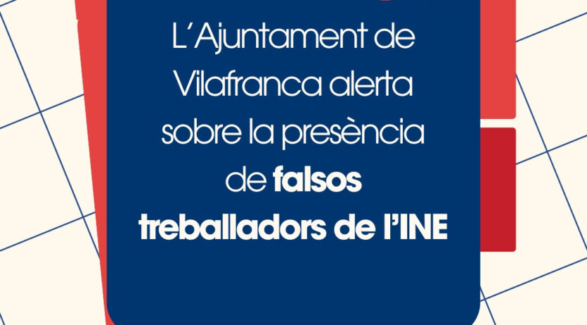 L’Ajuntament alerta sobre la presència de falsos treballadors de l’INE