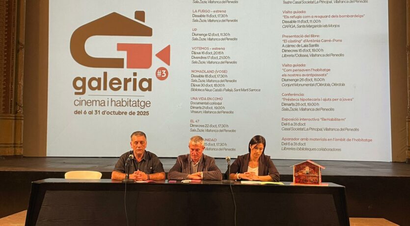 Comença la tercera edició del cicle de cinema i habitatge ‘Galeria’