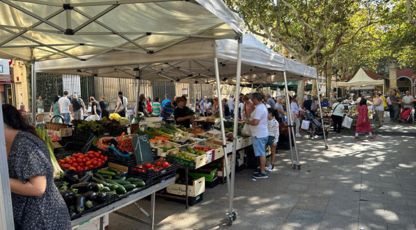 L’1 de novembre no hi haurà Mercat dels Dissabtes a Vilafranca