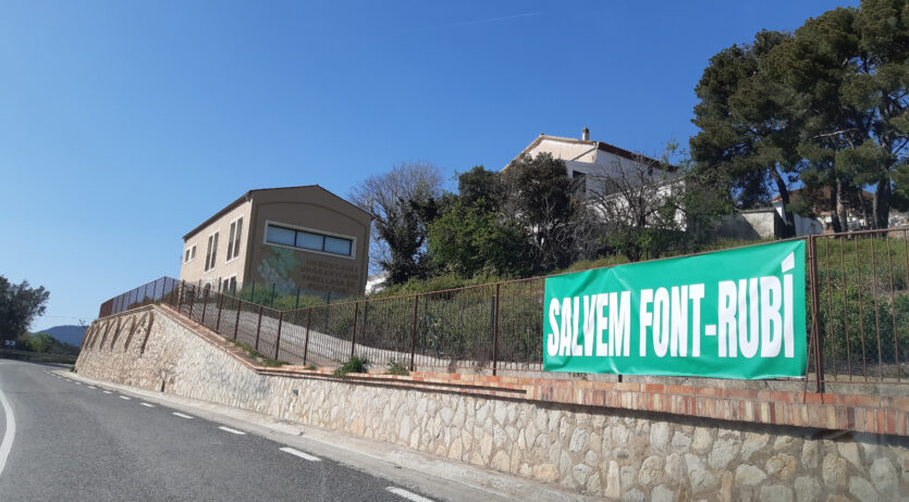 Segons Salvem Font-rubí els informes fan pràcticament inviable el PAU 1 de Font-rubí de Dalt
