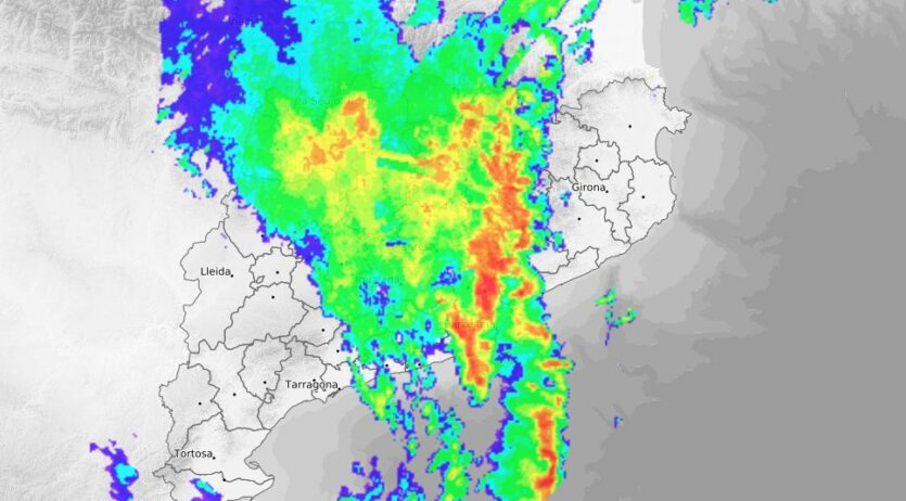 Crida a extremar la prudència davant les fortes pluges