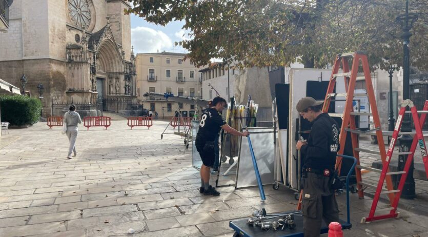 Es grava a Vilafranca una escena de ‘Cronos’, el film que reconstruirà  l’atemptat de la Rambla